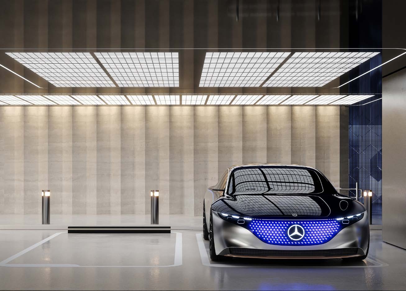 Mercedes-Benz Places exclusive concept car showroom